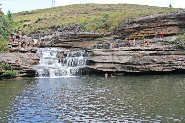 Cachoeira do Panelão em Palmeiras Paraná