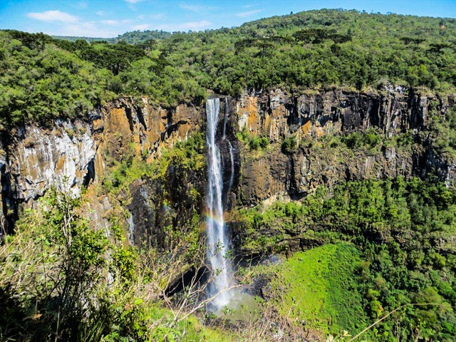 Cachoeira Salto São Francisco em Prudentópolis Paraná